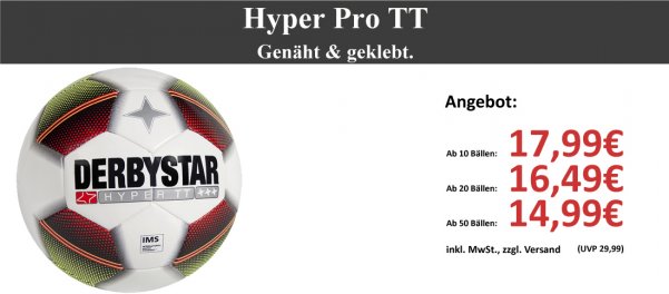 Derbystar Hyper PRO TT Derbystar Hyper PRO TT